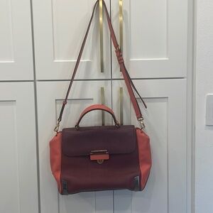 Marc By Marc Jacobs Tri Color Leather Sheltered Island Satchel